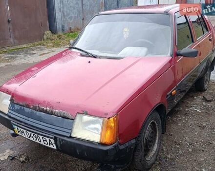 Красный ЗАЗ 1103 Славута, объемом двигателя 1.2 л и пробегом 118 тыс. км за 900 $, фото 2 на Automoto.ua