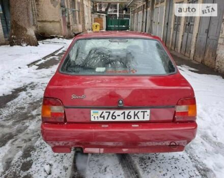 Красный ЗАЗ 1103 Славута, объемом двигателя 1.2 л и пробегом 40 тыс. км за 3000 $, фото 5 на Automoto.ua