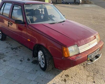 Красный ЗАЗ 1103 Славута, объемом двигателя 1.2 л и пробегом 79 тыс. км за 630 $, фото 1 на Automoto.ua