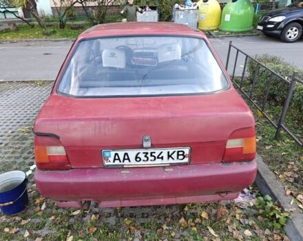 Красный ЗАЗ 1103 Славута, объемом двигателя 1.2 л и пробегом 100 тыс. км за 550 $, фото 2 на Automoto.ua