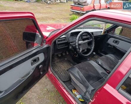Красный ЗАЗ 1103 Славута, объемом двигателя 1.2 л и пробегом 132 тыс. км за 800 $, фото 4 на Automoto.ua