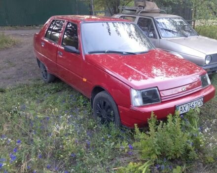 Красный ЗАЗ 1103 Славута, объемом двигателя 1 л и пробегом 100 тыс. км за 1200 $, фото 1 на Automoto.ua