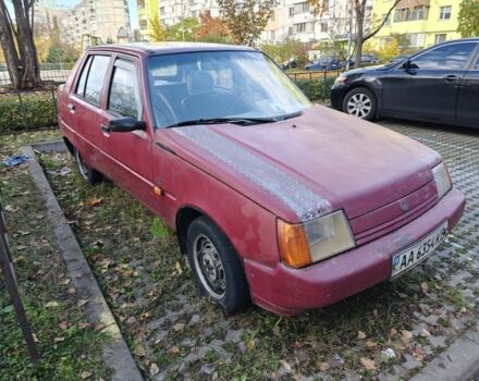 Красный ЗАЗ 1103 Славута, объемом двигателя 1.2 л и пробегом 100 тыс. км за 550 $, фото 1 на Automoto.ua