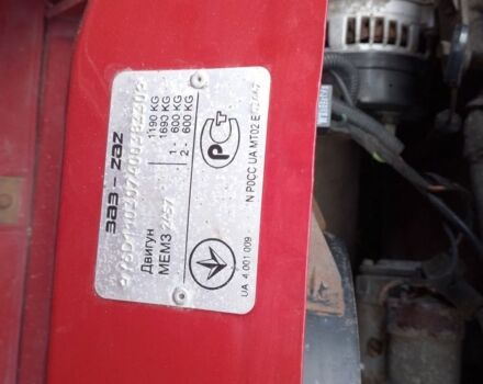 Красный ЗАЗ 1103 Славута, объемом двигателя 1 л и пробегом 100 тыс. км за 1200 $, фото 12 на Automoto.ua