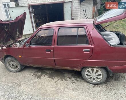 Красный ЗАЗ 1103 Славута, объемом двигателя 1.2 л и пробегом 98 тыс. км за 550 $, фото 4 на Automoto.ua