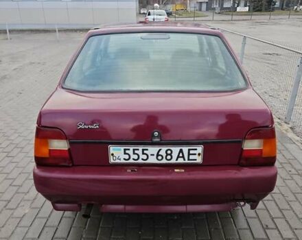 Красный ЗАЗ 1103 Славута, объемом двигателя 1.2 л и пробегом 165 тыс. км за 757 $, фото 5 на Automoto.ua