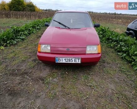 Красный ЗАЗ 1103 Славута, объемом двигателя 1.2 л и пробегом 132 тыс. км за 800 $, фото 3 на Automoto.ua