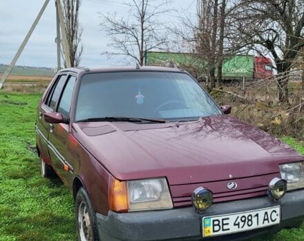 Красный ЗАЗ 1103 Славута, объемом двигателя 1.4 л и пробегом 160 тыс. км за 599 $, фото 3 на Automoto.ua
