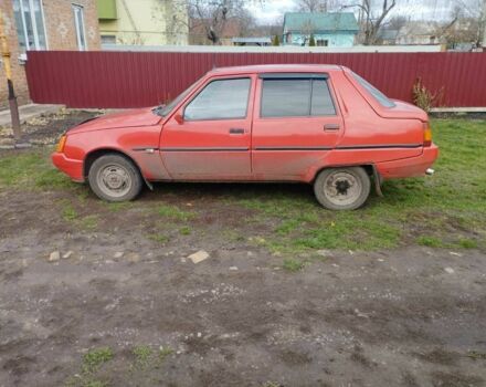 Красный ЗАЗ 1103 Славута, объемом двигателя 1.2 л и пробегом 99 тыс. км за 850 $, фото 3 на Automoto.ua