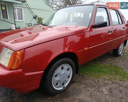 Красный ЗАЗ 1103 Славута, объемом двигателя 1.09 л и пробегом 48 тыс. км за 2350 $, фото 6 на Automoto.ua