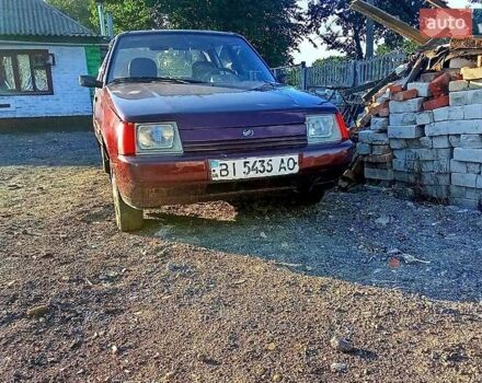 Красный ЗАЗ 1103 Славута, объемом двигателя 1.2 л и пробегом 190 тыс. км за 1250 $, фото 4 на Automoto.ua