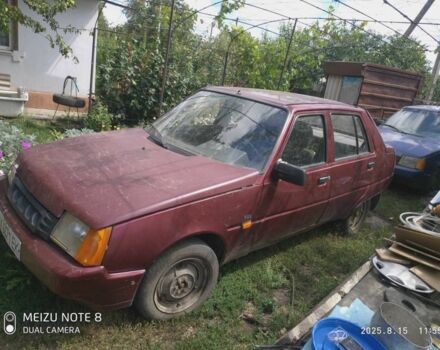 Красный ЗАЗ 1103 Славута, объемом двигателя 1.2 л и пробегом 100 тыс. км за 605 $, фото 1 на Automoto.ua