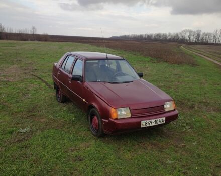 Красный ЗАЗ 1103 Славута, объемом двигателя 1.3 л и пробегом 12 тыс. км за 415 $, фото 1 на Automoto.ua
