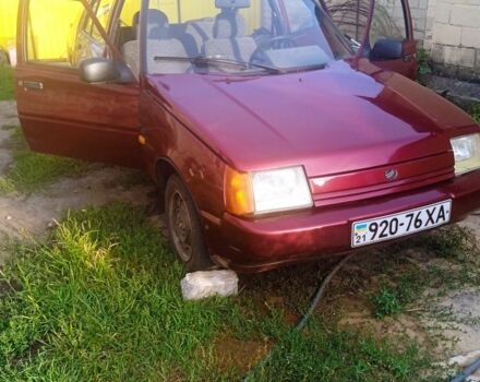 Красный ЗАЗ 1103 Славута, объемом двигателя 1 л и пробегом 69 тыс. км за 1100 $, фото 1 на Automoto.ua