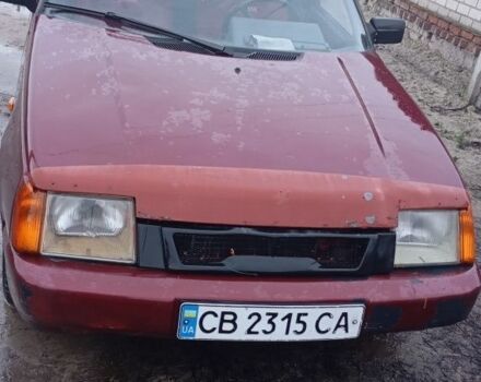 Красный ЗАЗ 1103 Славута, объемом двигателя 1.2 л и пробегом 111 тыс. км за 832 $, фото 1 на Automoto.ua