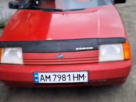 Красный ЗАЗ 1103 Славута, объемом двигателя 1.2 л и пробегом 220 тыс. км за 600 $, фото 1 на Automoto.ua