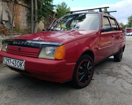 Красный ЗАЗ 1103 Славута, объемом двигателя 1.2 л и пробегом 105 тыс. км за 1200 $, фото 1 на Automoto.ua