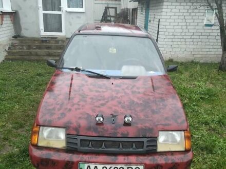 Красный ЗАЗ 1103 Славута, объемом двигателя 1.2 л и пробегом 108 тыс. км за 500 $, фото 1 на Automoto.ua