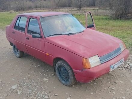 Красный ЗАЗ 1103 Славута, объемом двигателя 1.2 л и пробегом 103 тыс. км за 400 $, фото 1 на Automoto.ua