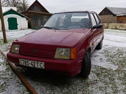 Красный ЗАЗ 1103 Славута, объемом двигателя 1.2 л и пробегом 329 тыс. км за 1100 $, фото 1 на Automoto.ua