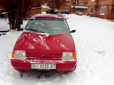 Красный ЗАЗ 1103 Славута, объемом двигателя 1.2 л и пробегом 1 тыс. км за 850 $, фото 1 на Automoto.ua