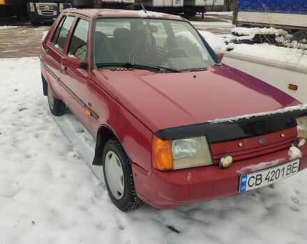 Красный ЗАЗ 1103 Славута, объемом двигателя 1.3 л и пробегом 130 тыс. км за 950 $, фото 1 на Automoto.ua