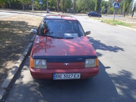 Красный ЗАЗ 1103 Славута, объемом двигателя 1.3 л и пробегом 100 тыс. км за 656 $, фото 1 на Automoto.ua