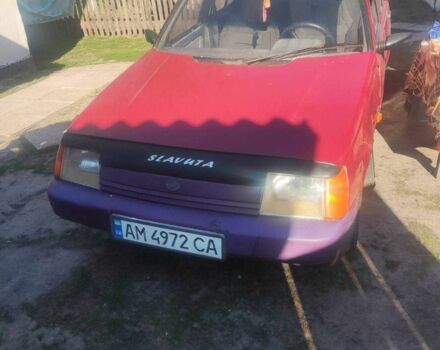 Красный ЗАЗ 1103 Славута, объемом двигателя 1.2 л и пробегом 160 тыс. км за 650 $, фото 1 на Automoto.ua