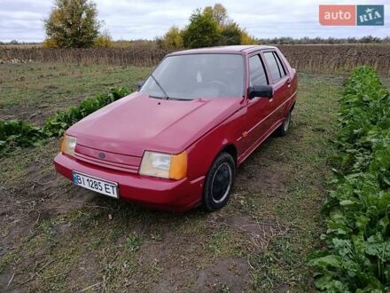 Красный ЗАЗ 1103 Славута, объемом двигателя 1.2 л и пробегом 132 тыс. км за 800 $, фото 1 на Automoto.ua