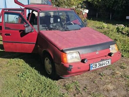 Красный ЗАЗ 1103 Славута, объемом двигателя 1.3 л и пробегом 209 тыс. км за 1100 $, фото 1 на Automoto.ua