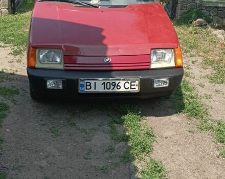 Красный ЗАЗ 1103 Славута, объемом двигателя 1.2 л и пробегом 90 тыс. км за 1100 $, фото 1 на Automoto.ua