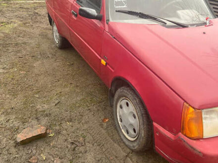 Красный ЗАЗ 1103 Славута, объемом двигателя 1.2 л и пробегом 156 тыс. км за 1180 $, фото 1 на Automoto.ua