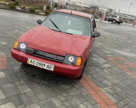 Красный ЗАЗ 1103 Славута, объемом двигателя 1.2 л и пробегом 50 тыс. км за 600 $, фото 1 на Automoto.ua