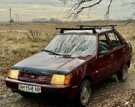 Красный ЗАЗ 1103 Славута, объемом двигателя 1.2 л и пробегом 116 тыс. км за 700 $, фото 1 на Automoto.ua