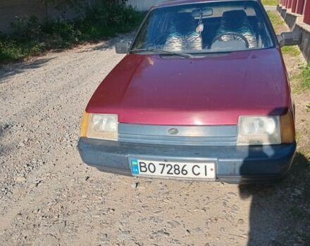 Красный ЗАЗ 1103 Славута, объемом двигателя 1 л и пробегом 246 тыс. км за 918 $, фото 1 на Automoto.ua