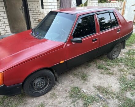 Красный ЗАЗ 1103 Славута, объемом двигателя 1.2 л и пробегом 160 тыс. км за 1100 $, фото 1 на Automoto.ua