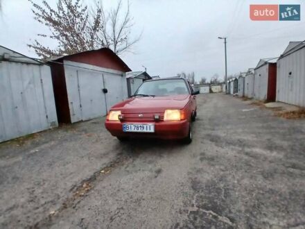 Красный ЗАЗ 1103 Славута, объемом двигателя 1.2 л и пробегом 65 тыс. км за 1800 $, фото 1 на Automoto.ua