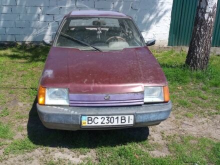 Красный ЗАЗ 1103 Славута, объемом двигателя 1 л и пробегом 82 тыс. км за 300 $, фото 1 на Automoto.ua