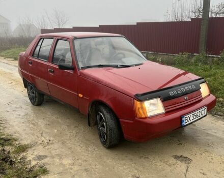 Красный ЗАЗ 1103 Славута, объемом двигателя 1.2 л и пробегом 160 тыс. км за 1000 $, фото 1 на Automoto.ua