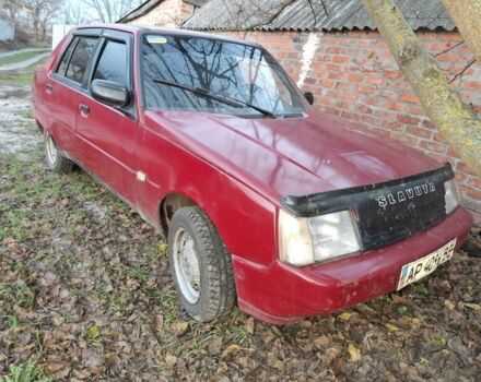 Червоний ЗАЗ 1103 Славута, об'ємом двигуна 1.3 л та пробігом 3 тис. км за 473 $, фото 1 на Automoto.ua