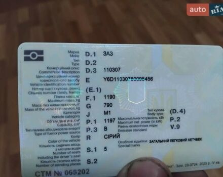 Серый ЗАЗ 1103 Славута, объемом двигателя 1.2 л и пробегом 180 тыс. км за 1000 $, фото 3 на Automoto.ua
