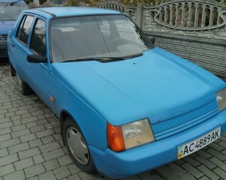 Синий ЗАЗ 1103 Славута, объемом двигателя 1.2 л и пробегом 65 тыс. км за 1000 $, фото 1 на Automoto.ua