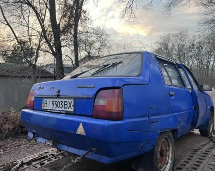 Синий ЗАЗ 1103 Славута, объемом двигателя 1.2 л и пробегом 140 тыс. км за 208 $, фото 6 на Automoto.ua