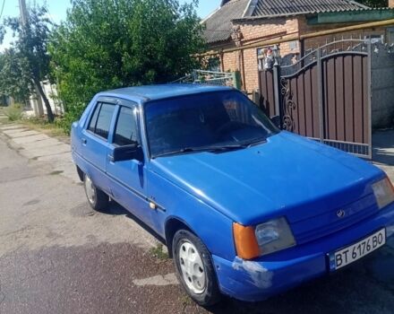 Синий ЗАЗ 1103 Славута, объемом двигателя 1.2 л и пробегом 80 тыс. км за 848 $, фото 1 на Automoto.ua