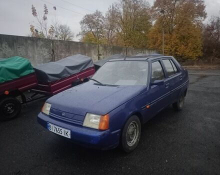 Синий ЗАЗ 1103 Славута, объемом двигателя 1.2 л и пробегом 91 тыс. км за 750 $, фото 2 на Automoto.ua