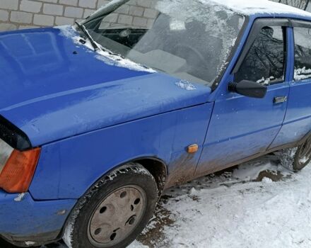 Синій ЗАЗ 1103 Славута, об'ємом двигуна 1.2 л та пробігом 140 тис. км за 758 $, фото 4 на Automoto.ua