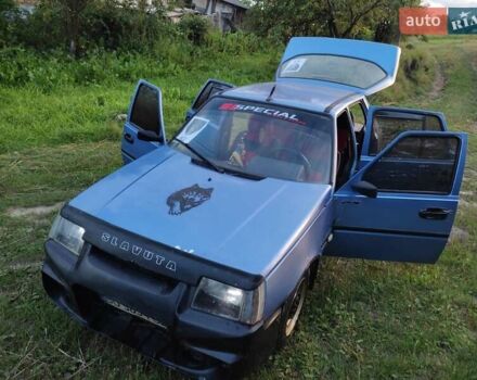 Синий ЗАЗ 1103 Славута, объемом двигателя 1.2 л и пробегом 110 тыс. км за 800 $, фото 1 на Automoto.ua