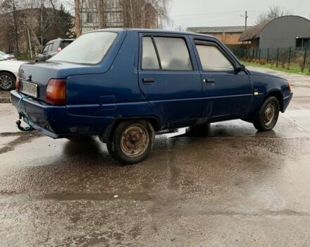 Синий ЗАЗ 1103 Славута, объемом двигателя 1.2 л и пробегом 100 тыс. км за 650 $, фото 1 на Automoto.ua