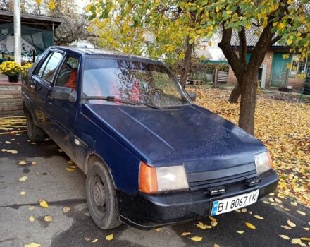 Синий ЗАЗ 1103 Славута, объемом двигателя 1.2 л и пробегом 380 тыс. км за 750 $, фото 3 на Automoto.ua