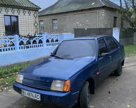 Синій ЗАЗ 1103 Славута, об'ємом двигуна 1.2 л та пробігом 100 тис. км за 750 $, фото 1 на Automoto.ua